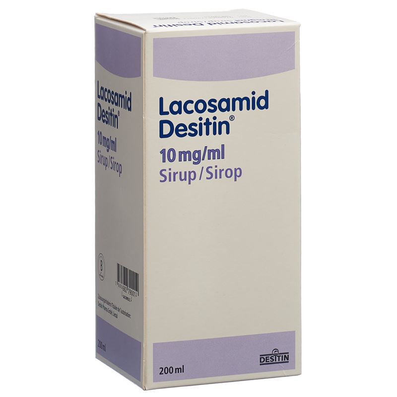 LACOSAMID Desitin Sirup 10 mg/ml Fl 200 ml