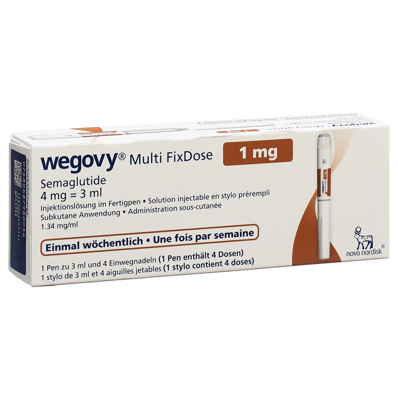 WEGOVY Multi FixDose Inj Lös 1 mg