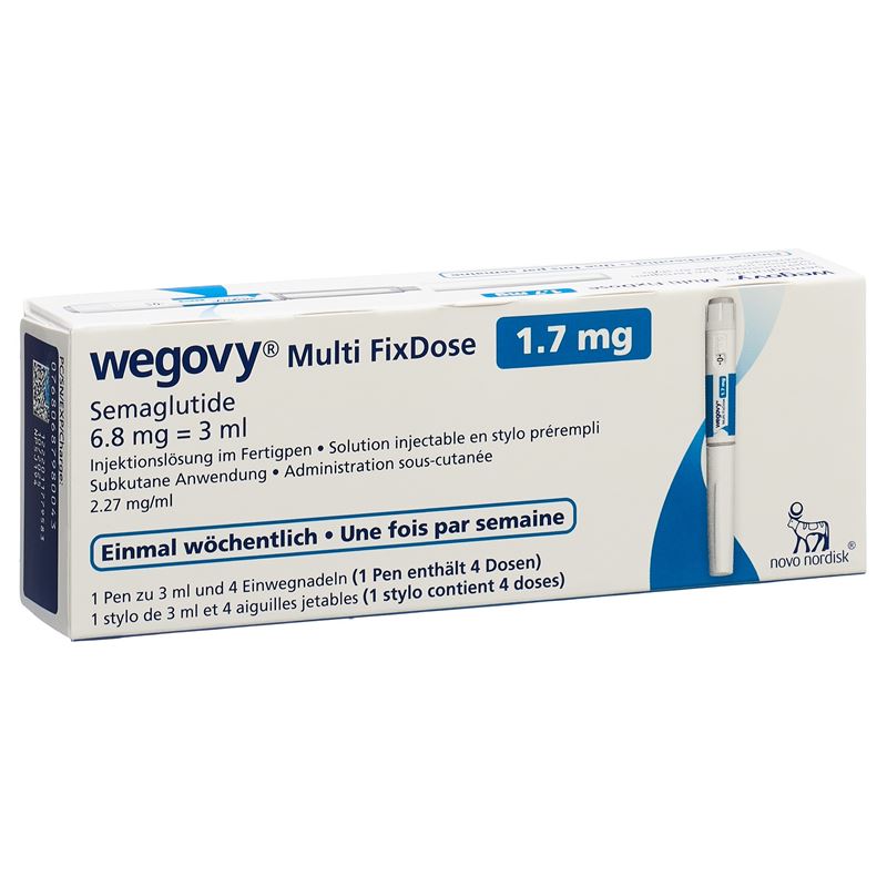 WEGOVY Multi FixDose Inj Lös 1.7 mg