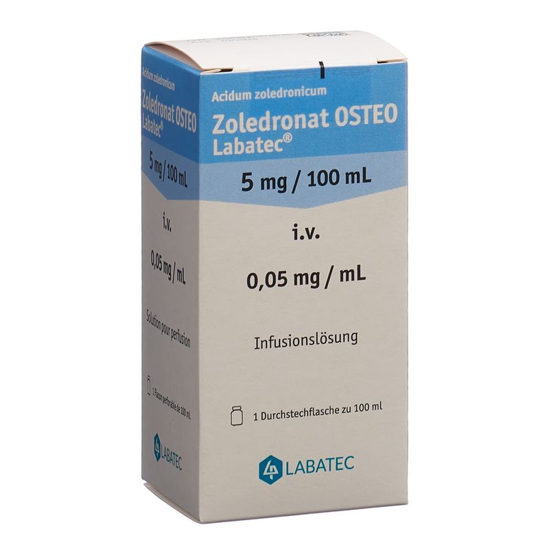 ZOLEDRONAT Osteo Labatec Inf Lös 5 mg/100ml