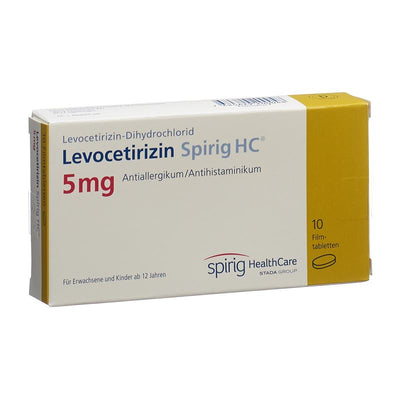 LEVOCETIRIZIN Spirig HC Filmtabl 5 mg 10 Stk