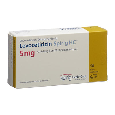 LEVOCETIRIZIN Spirig HC Filmtabl 5 mg 50 Stk