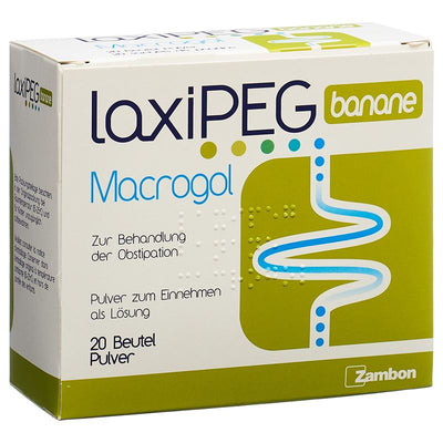 LAXIPEG banane Plv Btl 20 Stk