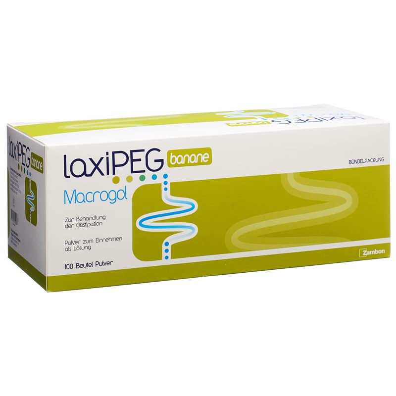 LAXIPEG banane Plv Btl 100 Stk