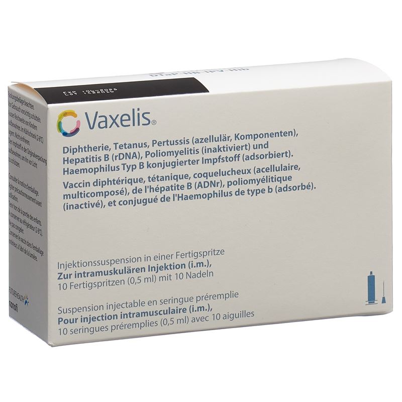 VAXELIS Inj Susp mit 1 Nadel 10 Fertspr 0.5 ml