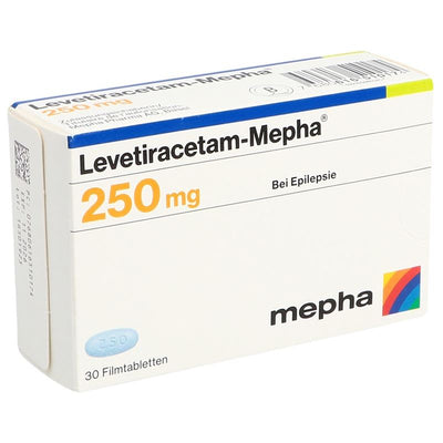 LEVETIRACETAM Mepha Filmtabl 250 mg 30 Stk