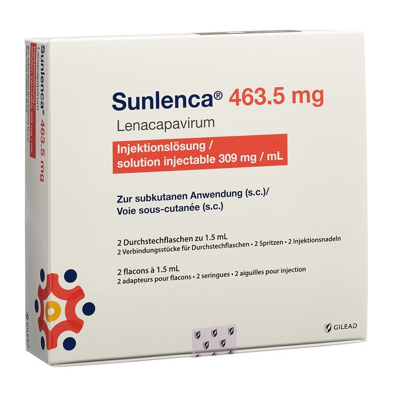 SUNLENCA Inj Lös 463.5 mg/1.5ml 2 Durchstf 1.5 ml