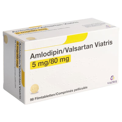 AMLODIPIN VALSARTAN Viatris Filmtabl 5/80 98 Stk