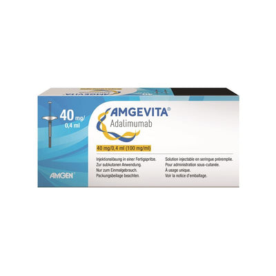 AMGEVITA Inj Lös 40 mg/0.4ml Fertspr