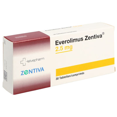 EVEROLIMUS Zentiva Tabl 2.5 mg 30 Stk