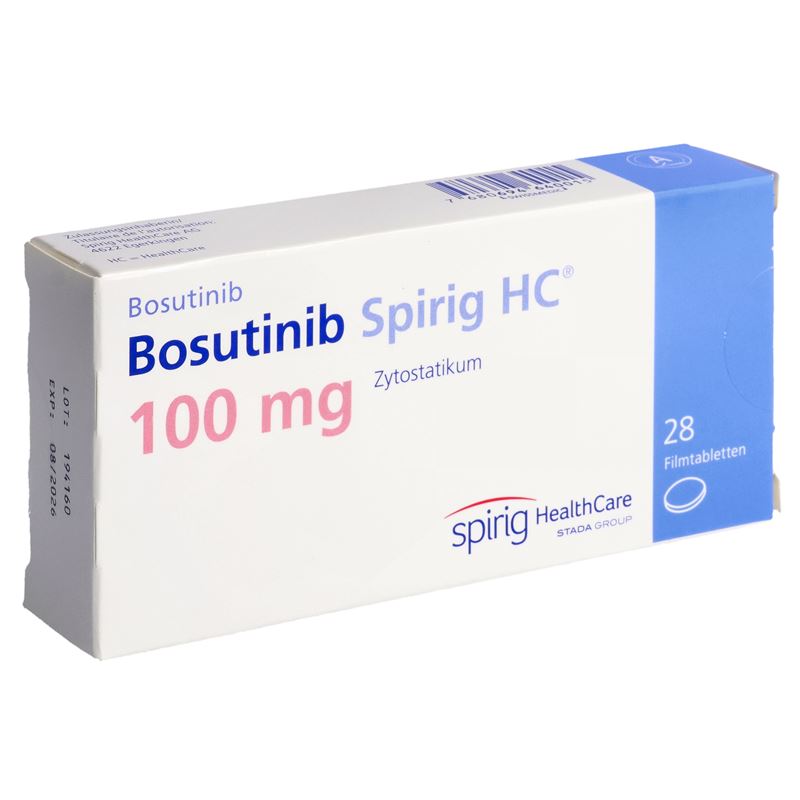 BOSUTINIB Spirig HC Filmtabl 100 mg 28 Stk