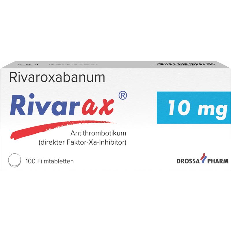 RIVARAX Filmtabl 10 mg 100 Stk