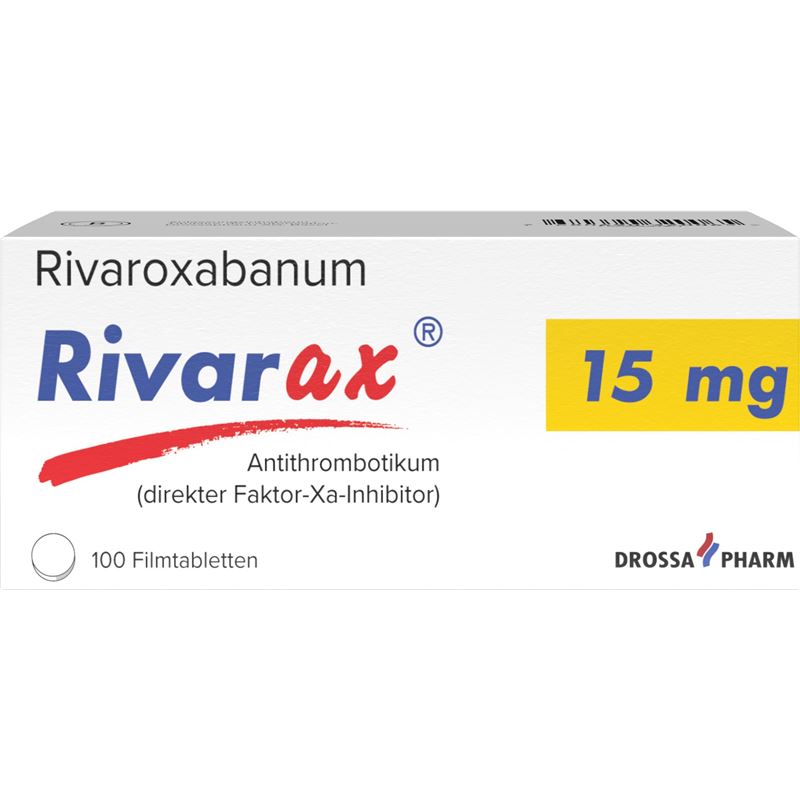 RIVARAX Filmtabl 15 mg 100 Stk