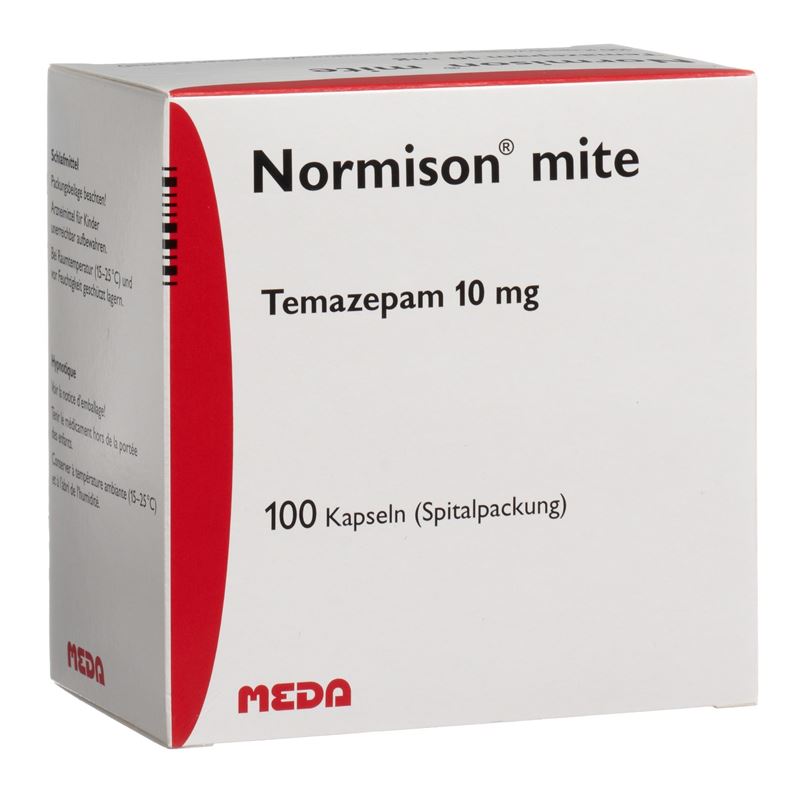 NORMISON mite Kaps 10 mg 100 Stk