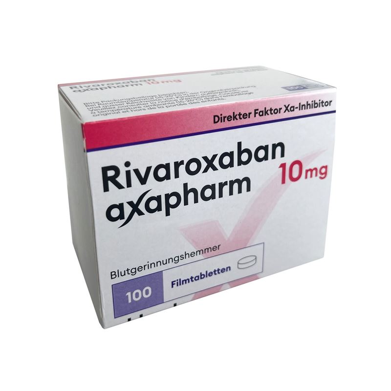 RIVAROXABAN axapharm Filmtabl 10 mg 100 Stk