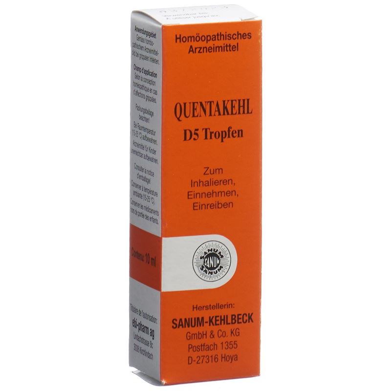 QUENTAKEHL Tropfen D 5 Fl 10 ml