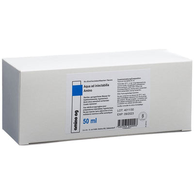 AQUA AD INJ Amino Inj Lös 50ml Durchstfl 10 Stk