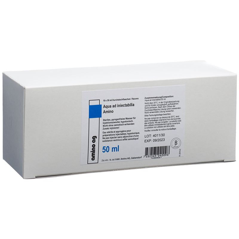 AQUA AD INJ Amino Inj Lös 50ml Durchstfl 10 Stk