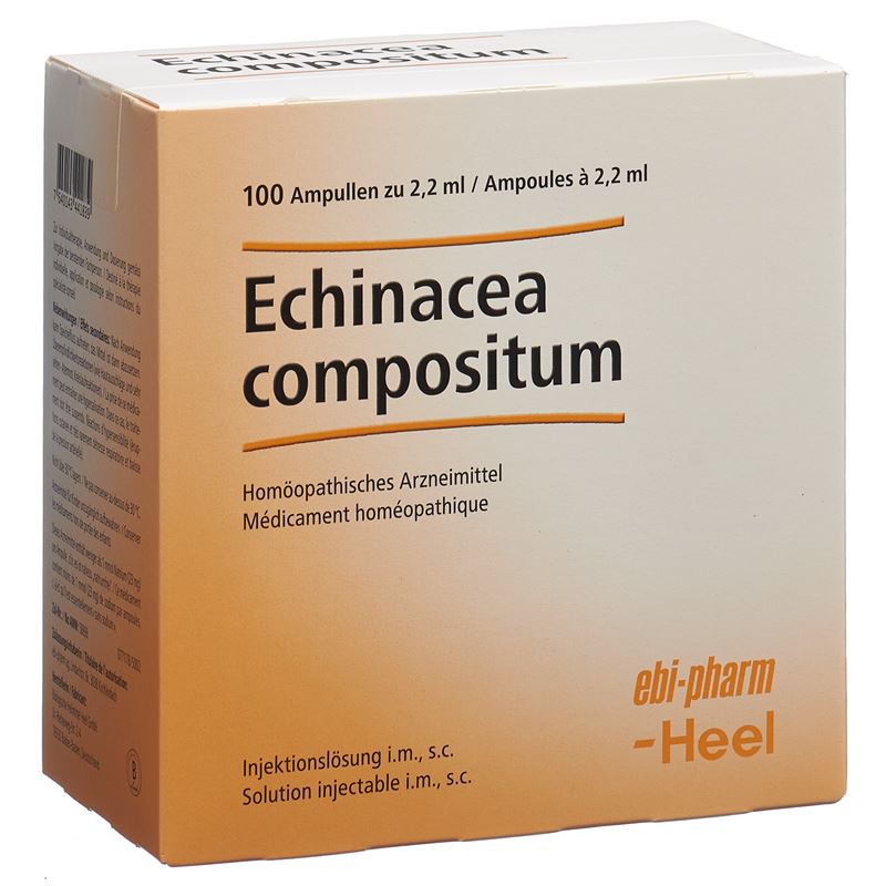 ECHINACEA COMP Heel Inj Lös 100 Amp 2.2 ml