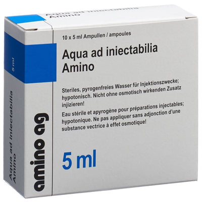 AQUA AD INJ Amino Inj Lös 5ml Amp 10 Stk