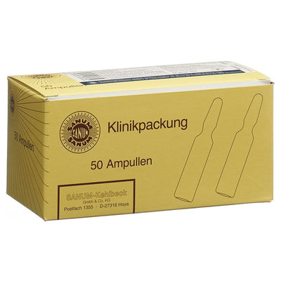 MUCEDOKEHL Inj Lös D 5 50 Amp 1 ml