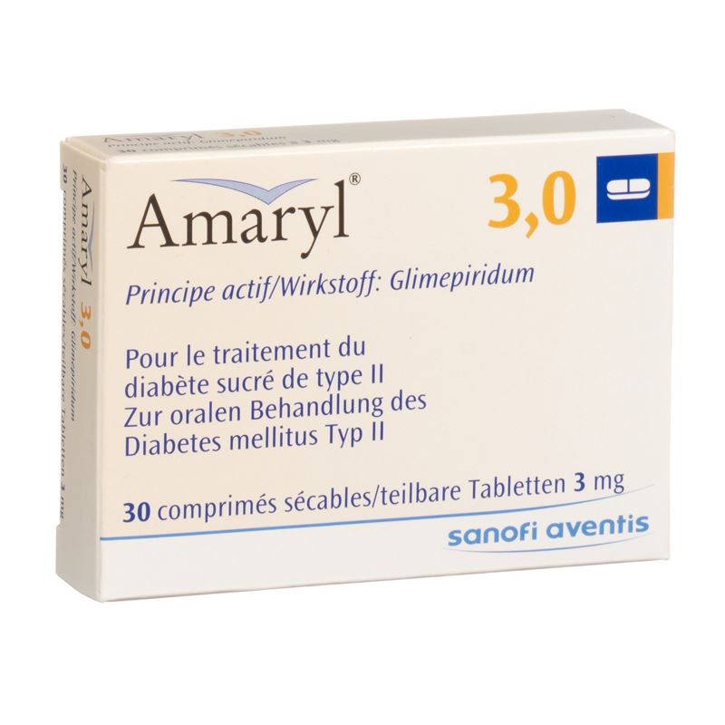 AMARYL Tabl 3 mg 30 Stk