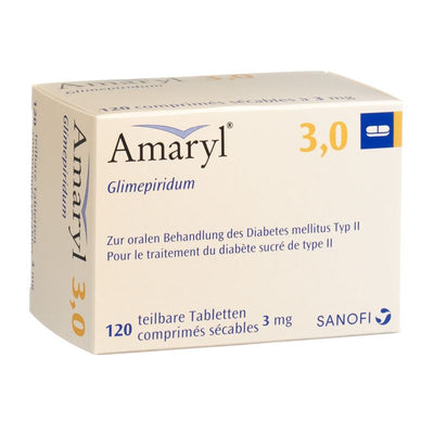 AMARYL Tabl 3 mg 120 Stk