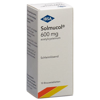 SOLMUCOL Brausetabl 600 mg Ds 10 Stk