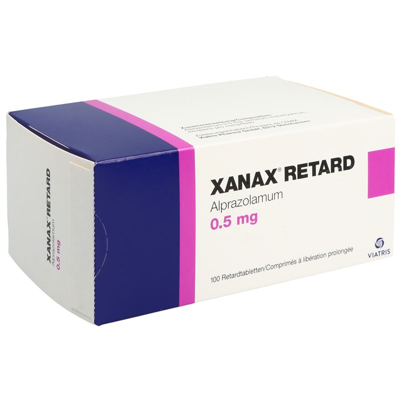XANAX retard Ret Tabl 0.5 mg 100 Stk