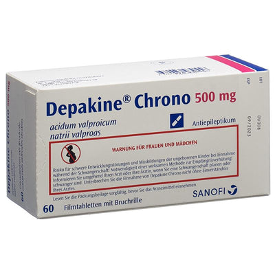 DEPAKINE Chrono Filmtabl 500 mg teilbar 60 Stk