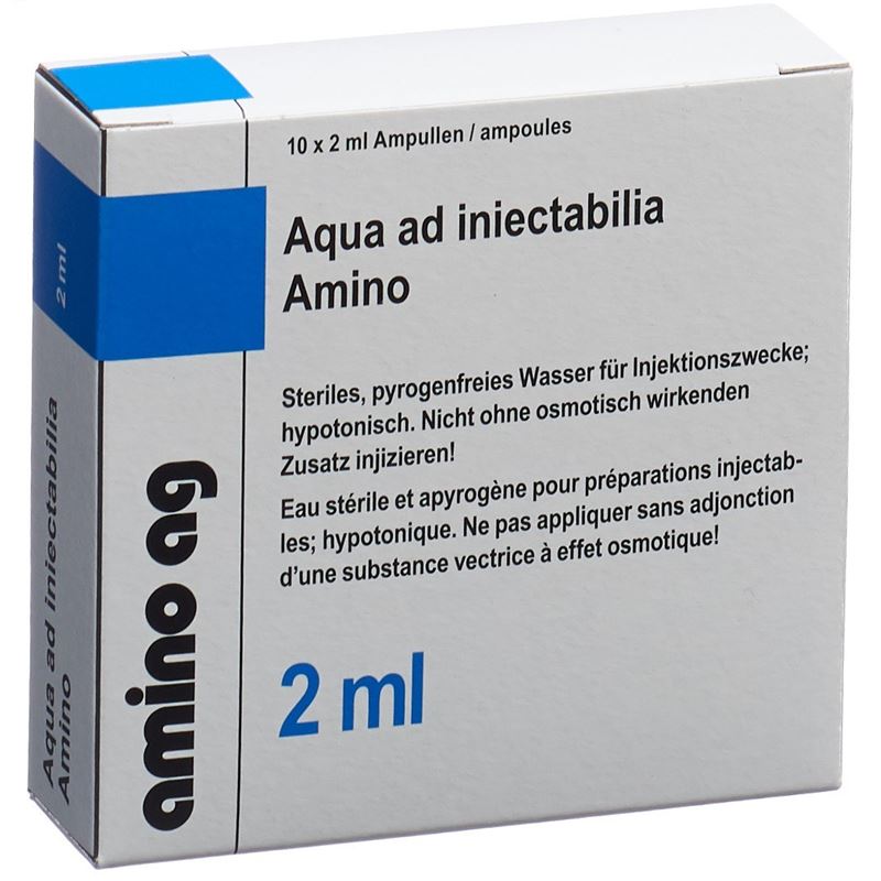 AQUA AD INJ Amino Inj Lös 2ml Amp 10 Stk