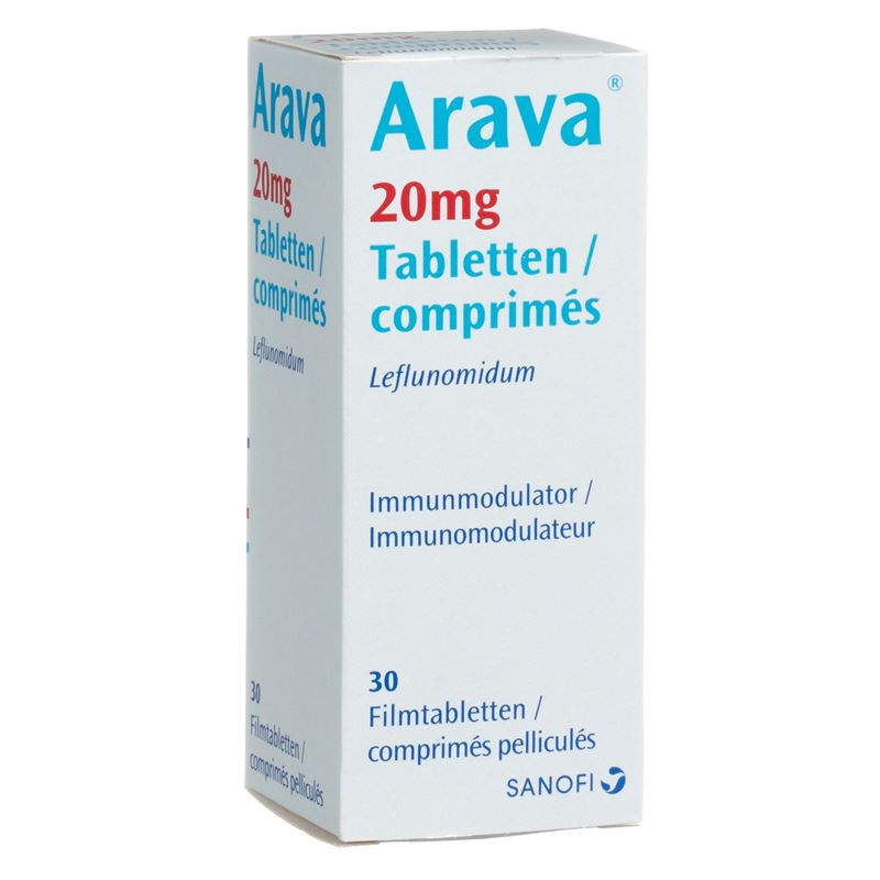 ARAVA Filmtabl 20 mg Ds 30 Stk