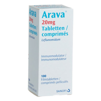 ARAVA Filmtabl 20 mg Ds 100 Stk