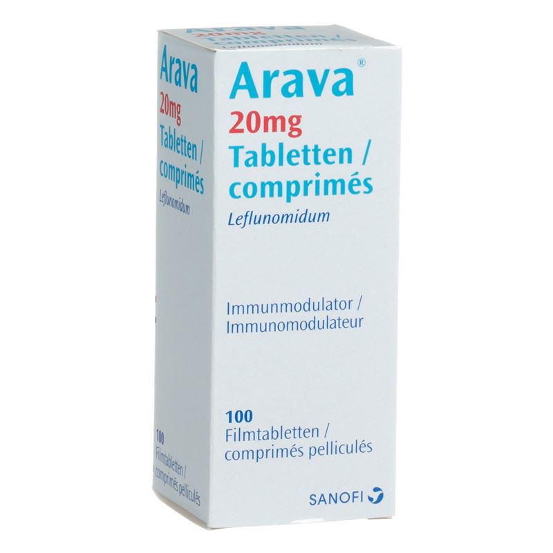 ARAVA Filmtabl 20 mg Ds 100 Stk