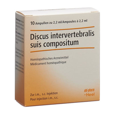 DISCUS SUIS COMP Heel Inj Lös 10 Amp 2.2 ml