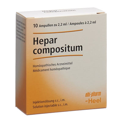 HEPAR COMP Heel Inj Lös 10 Amp 2.2 ml