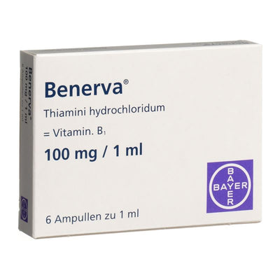 BENERVA Inj Lös 100 mg/ml 6 Amp 1 ml