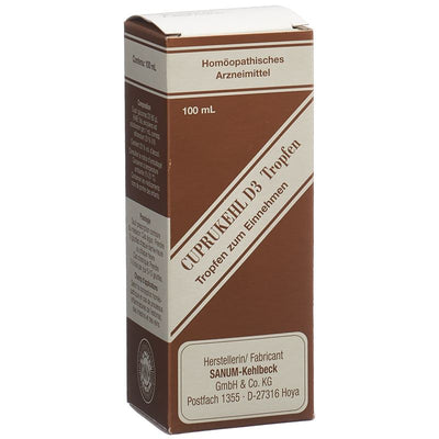 CUPRUKEHL Tropfen D 3 Fl 100 ml