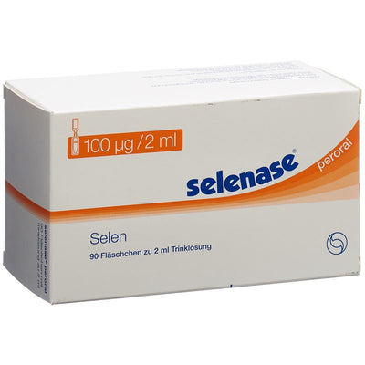 SELENASE peroral Lös 100 mcg/2ml 90 Trinkamp 2 ml