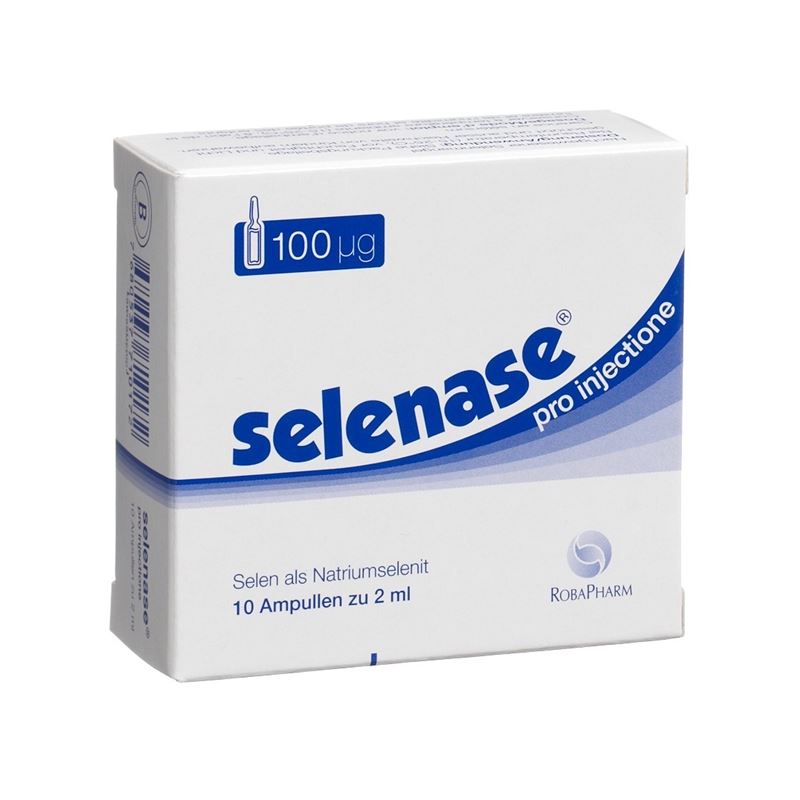 SELENASE pro inject Inj Lös 100 mcg/2ml Amp 10 Stk