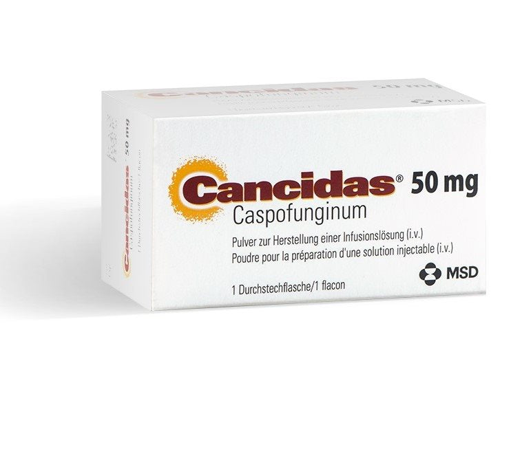 CANCIDAS Trockensub 50 mg Durchstf