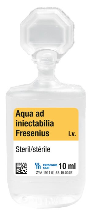 AQUA AD INJ Fresenius Inj Lös 10ml PP Amp 20 Stk