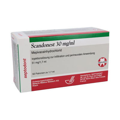 SCANDONEST 30 mg/ml 50 Patrone 1.7 ml