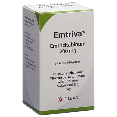 EMTRIVA Kaps 200 mg Ds 30 Stk