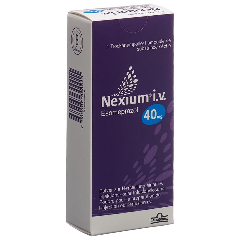 NEXIUM Trockensub 40 mg i.v. Vial