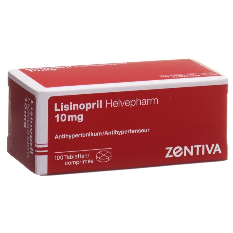 LISINOPRIL Helvepharm Tabl 10 mg 100 Stk