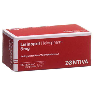 LISINOPRIL Helvepharm Tabl 5 mg 100 Stk