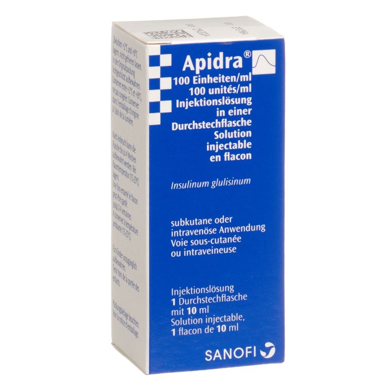 APIDRA Inj Lös Durchstf 10 ml