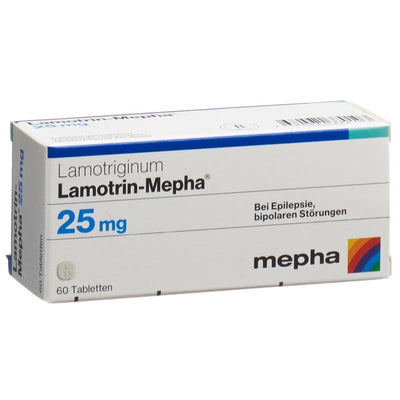 LAMOTRIN Mepha Disp Tabl 25 mg 60 Stk