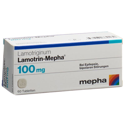 LAMOTRIN Mepha Disp Tabl 100 mg 60 Stk